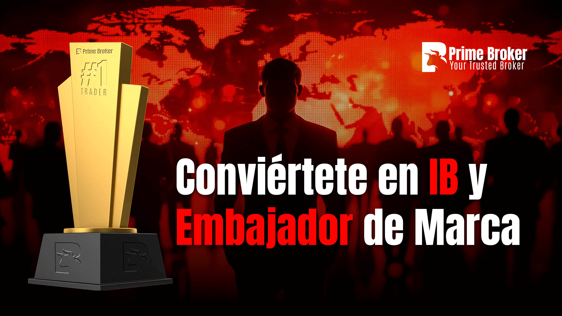 Conviértase en IB y embajador de marca con Be Prime Broker